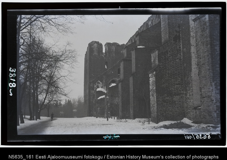 Toomkiriku varemed, lõunakülg