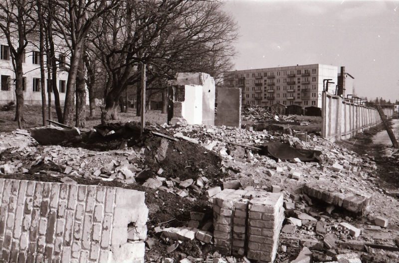 Endised tankipolgu alad Keilas Kruusa tänaval