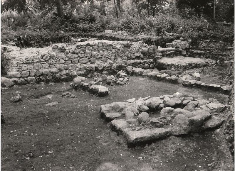 Keila linnuse kaevandi põhjaosa hoonealuse vundamendiga