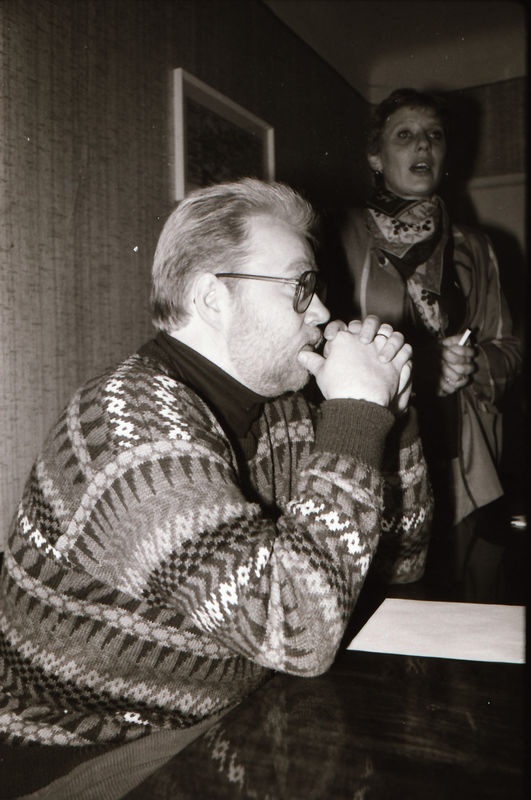 Mart Laar, Karin Jaani Eesti Kristlik-Demokraatliku Liidu koosolekul