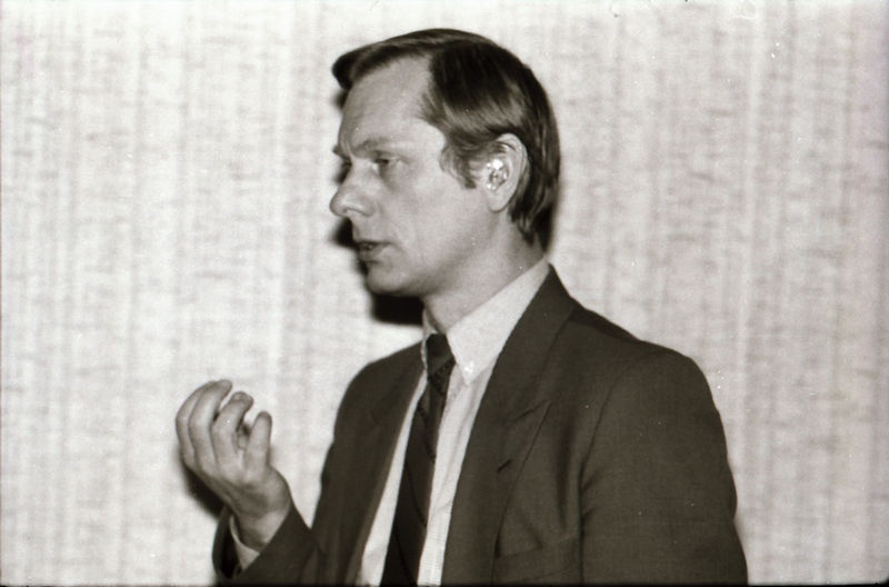 Trivimi Velliste Eesti Kristlik-Demokraatliku Liidu koosolekul