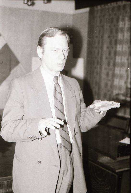 Trivimi Velliste Eesti Kristlik-Demokraatliku Liidu koosolekul