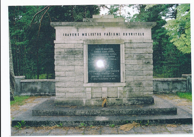 Fašismiohvrite mälestusmärk Kloogal