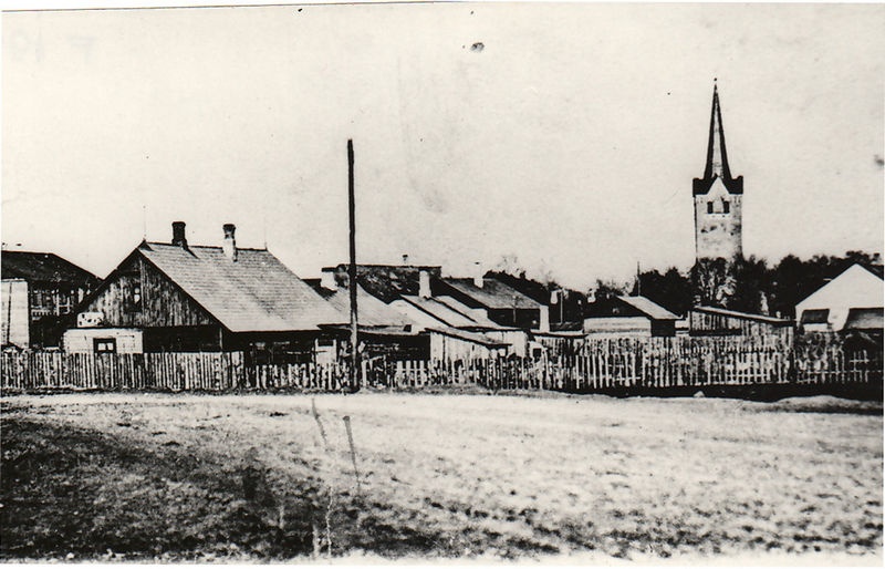 Keila vaade, paistab kirikutorn