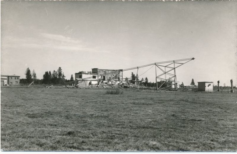 Foto. Türi raadiosaatejaama pilte 1940 - 1941. Ümberpildistus.