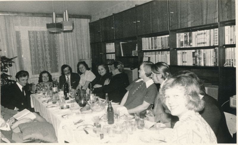 Foto. Helgi Kranichi (laohoidja) 50. sünnipäev 1977.