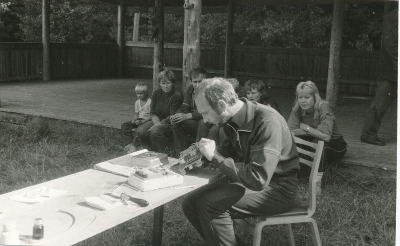 Foto. "Väinamere Sidemängud" Doorakul 1988. Kutseala võistlused.