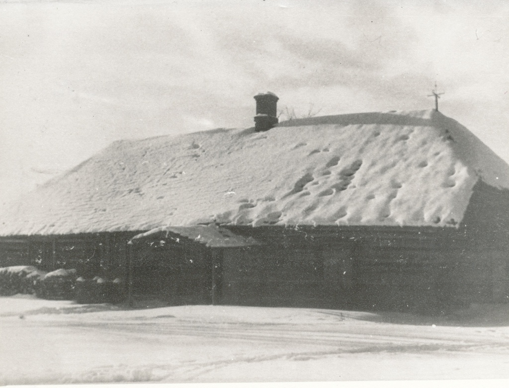Photo Viluste primary school in Võrumaa in Veriora municipality in 1875.