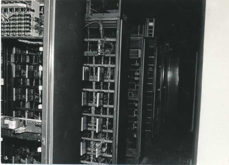 Foto. Haapsalu sidekompleksi Tamme tn 21a ehitamine. Foto V. Pärtel, 1979