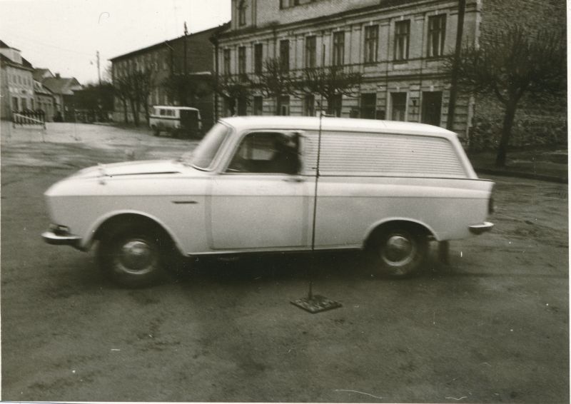 Foto. Haapsalu STES-i autode ökonoomsussõidu võistlused Haapsalus. Foto V. Pärtel, 1977