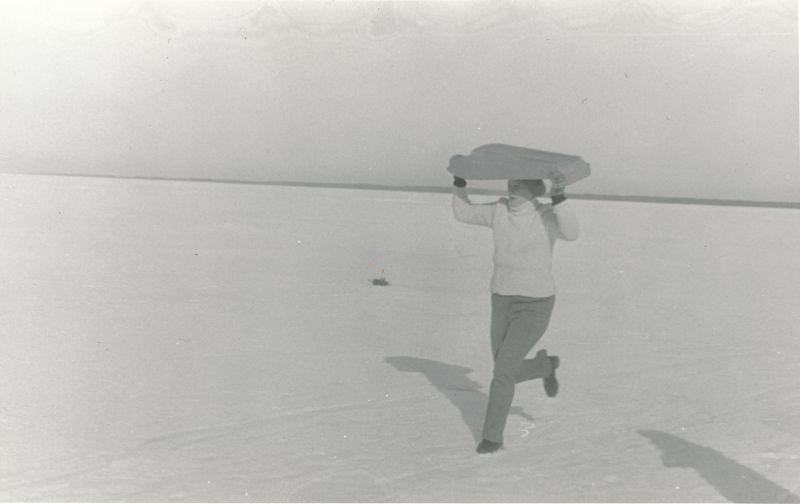 Foto. Talispordipäev Pullapääl. Foto V. Pärtel, varakevad 1983