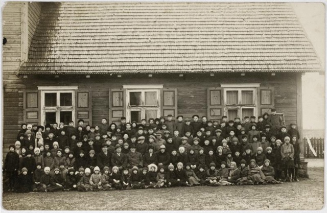 Patküla school, group picture