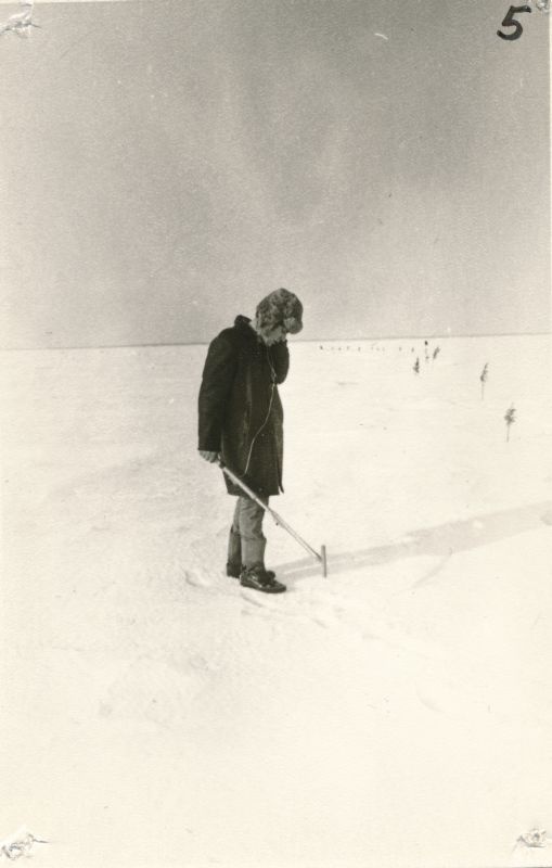 Foto. Virtsu-Kuivastu merekaabli avarii likvideerimine, kevad 1977