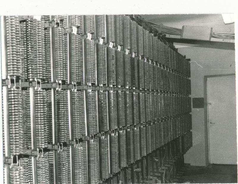 Foto. Haapsalu linna ATC-54 väljavahetus ATCK-100/2000 vastu 1988. Uus kross.