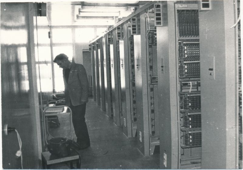 Foto. Haapsalu RSS Lihula ATJ  ehitus 1987.