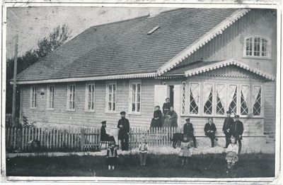 Foto. Kärdla Postimaja 1911 (?).  duplicate photo