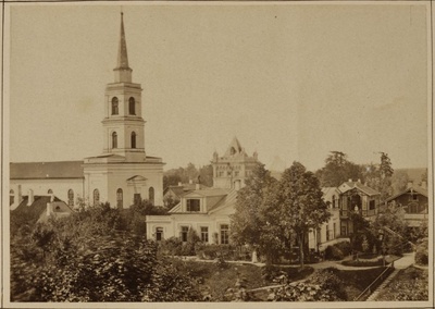 Tartu Mary Church and Rector Oettingen House  duplicate photo