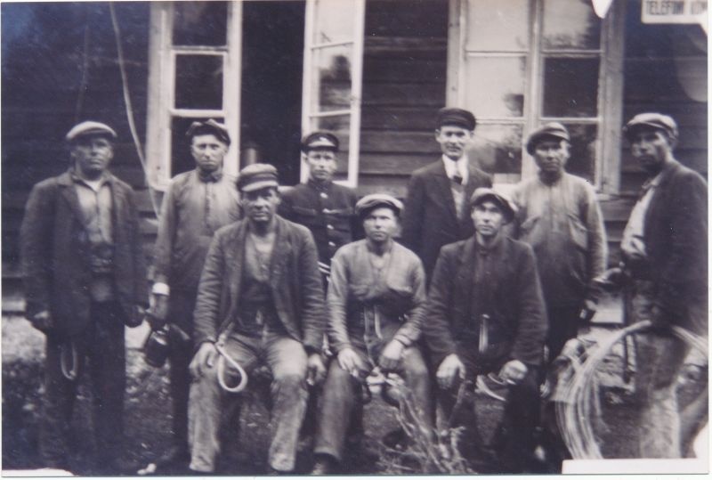 Foto. Haapsalu ja Hiiumaa sidelased Vormsil, 1929, ümberpildistus