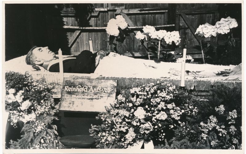 Foto. Haapsalu jsk. montööri Reinhold Antsvee matused, 1968