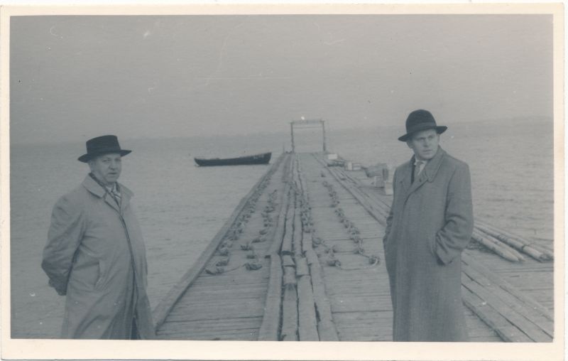 Foto. Pullapää-Vormsi ja Hiiumaa-Vormsi merekaabli paigaldamine, 1962