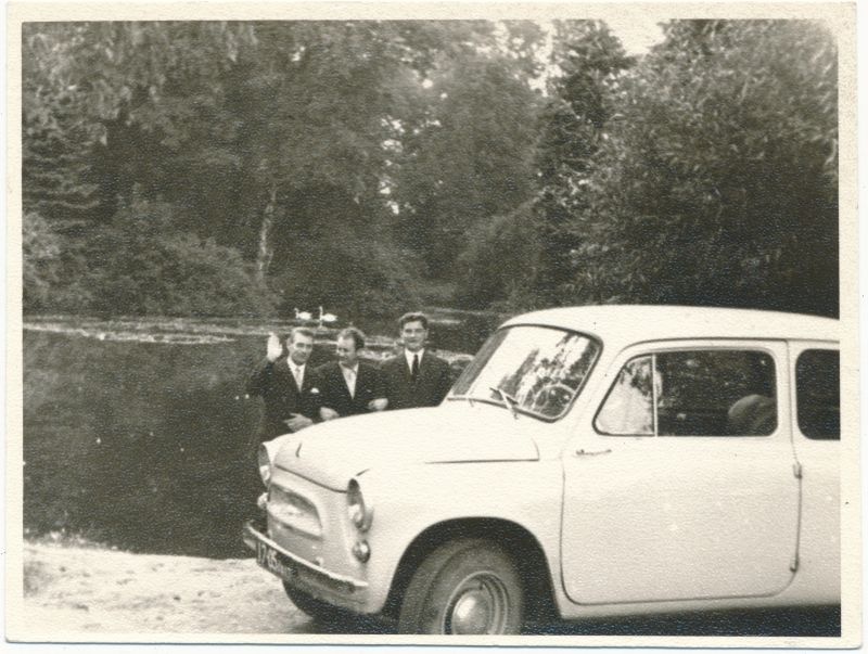 Foto. Haapsalu STES töötajad Kaunases, 1969