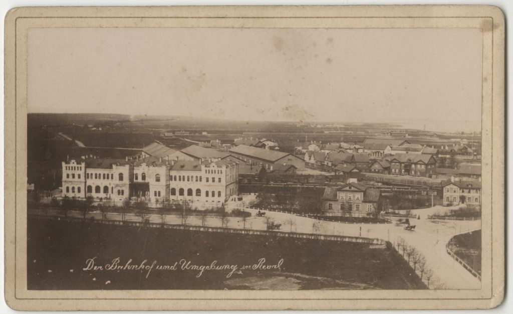 Building and surroundings of Tallinn Railway Station