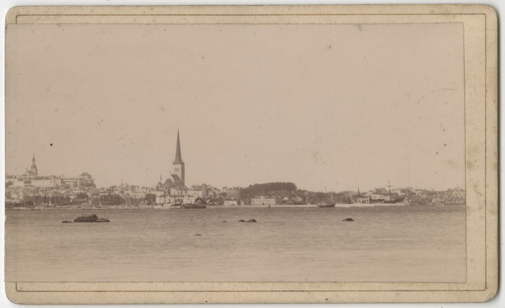 View from Bay to Tallinn City
