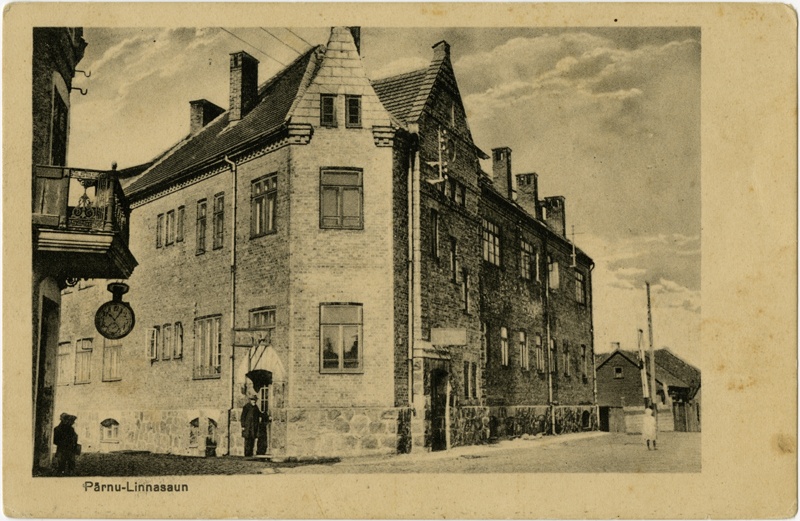 Pärnu city sauna, view of the building