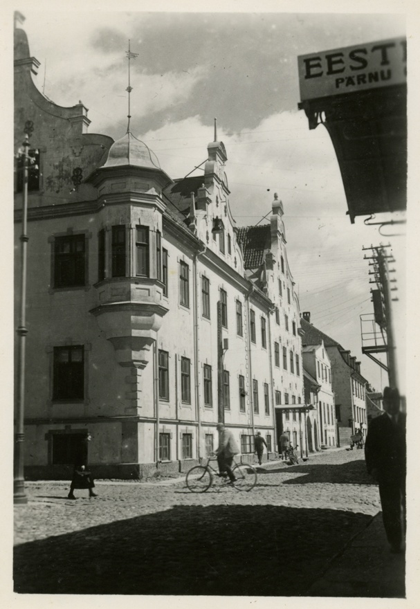 Street view of Pärnu Old Town