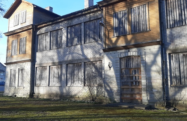 Michelseni pansion Kuressaares Allee tänaval 1919.a. rephoto