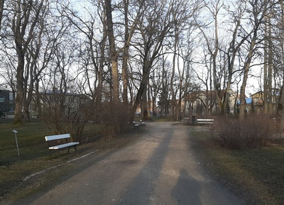 Kuressaare park rephoto