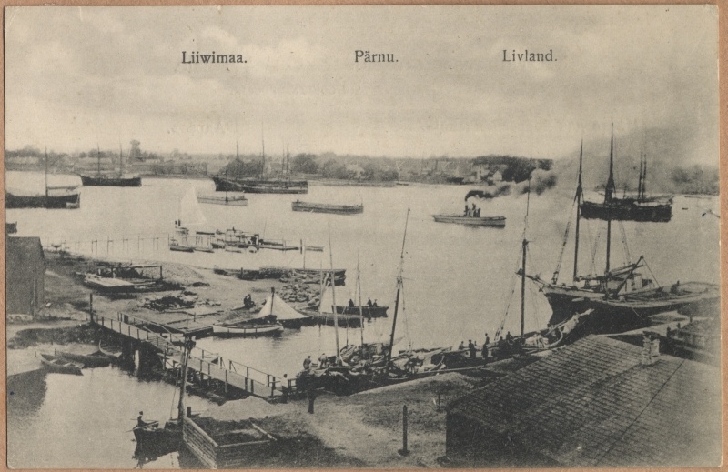 View of the Port of Pärnu