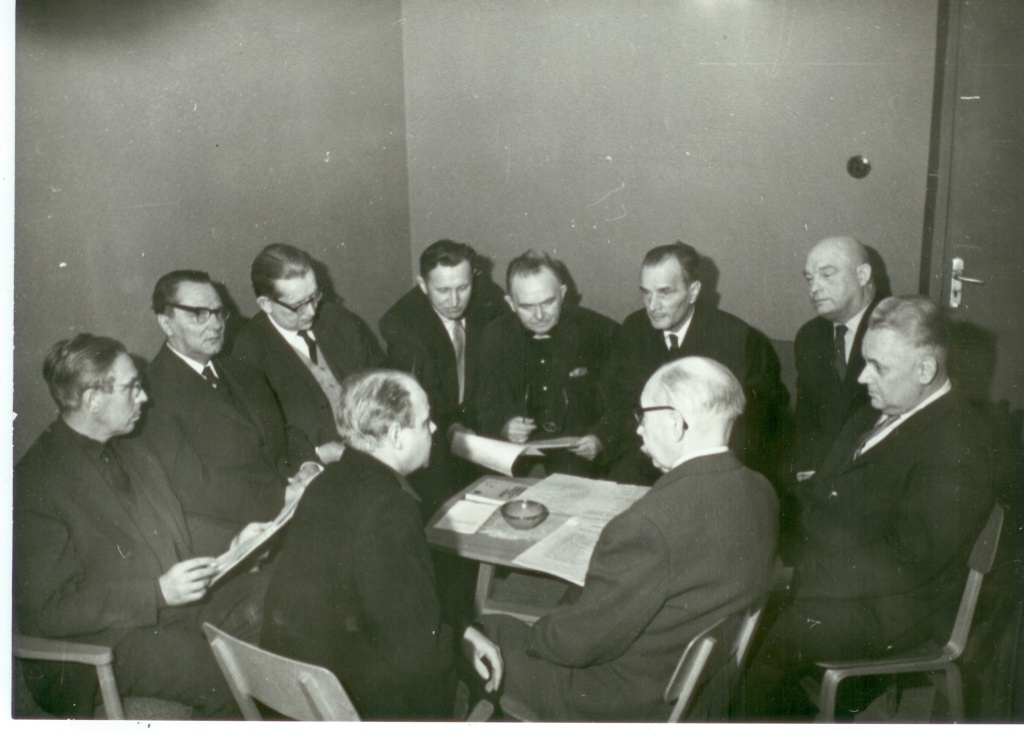 Ajakirja "Looming" toimetus 1965.