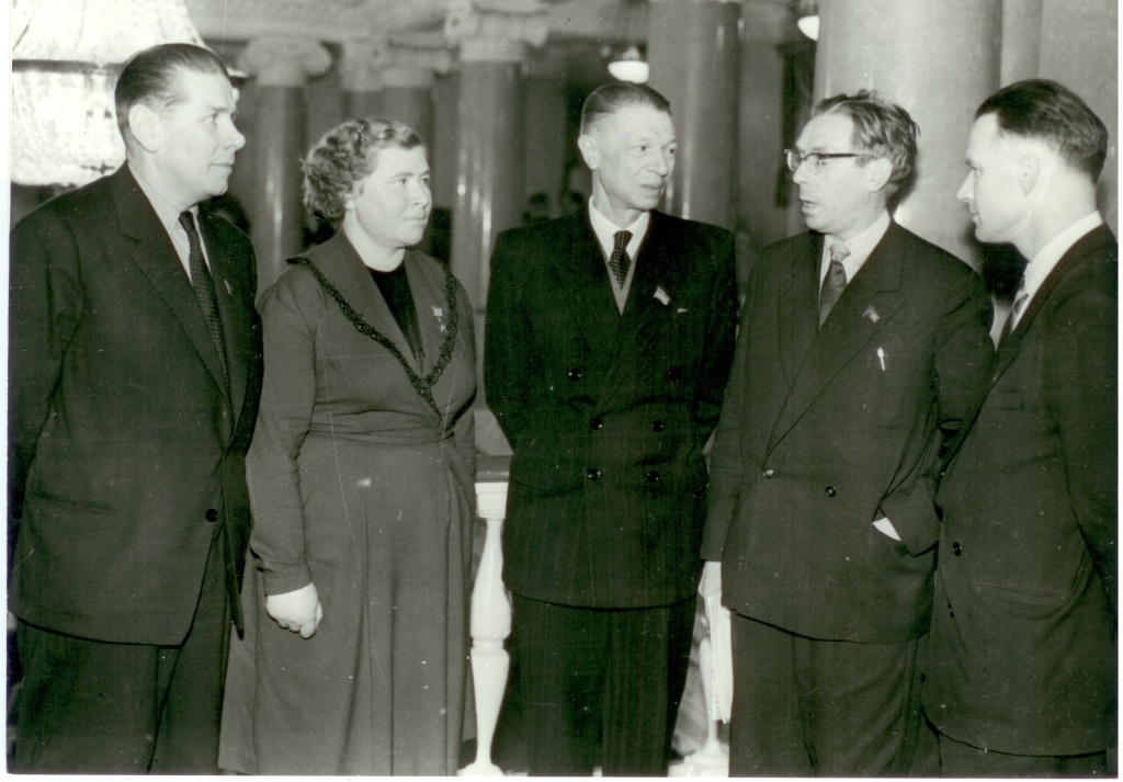EKP XII kongressi delegaadid 1960.