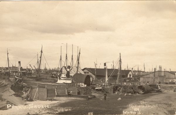 View of the Port of Pärnu