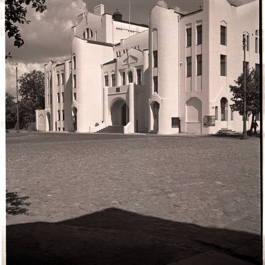 Pärnu, stone building.