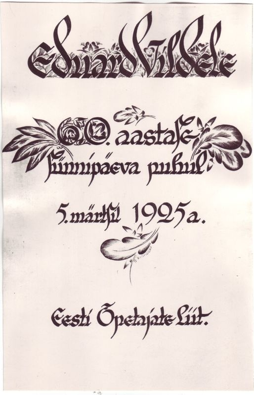 Auaadress Ed. Vildele