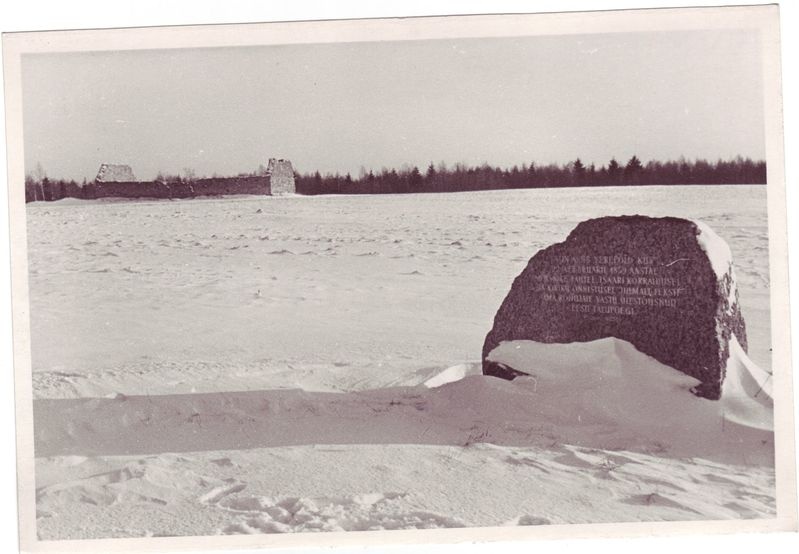 Mahtra "verepõld" 1965. a. talvel