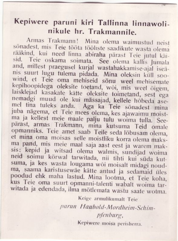 Kaak nr. 1