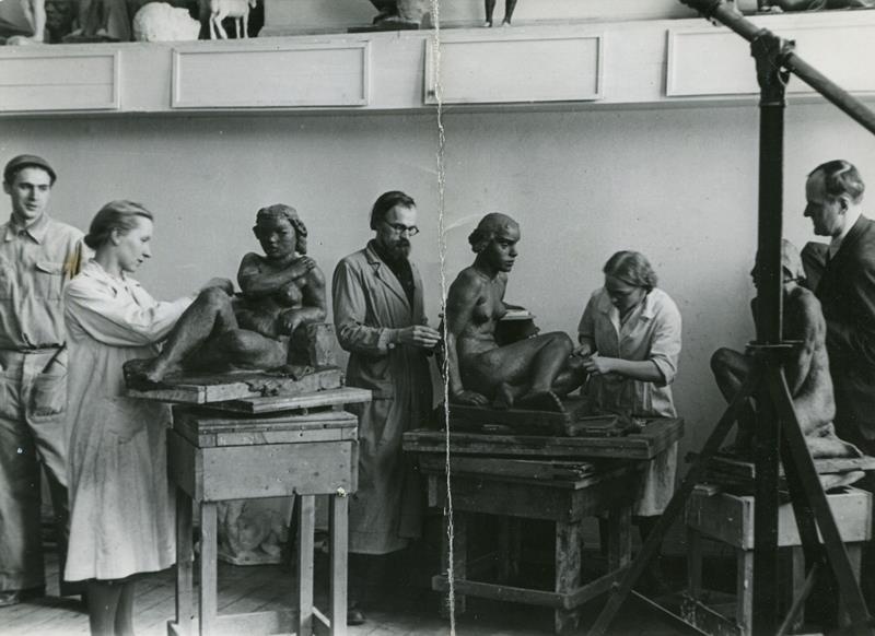 Pallase skulptuuriateljee 1937