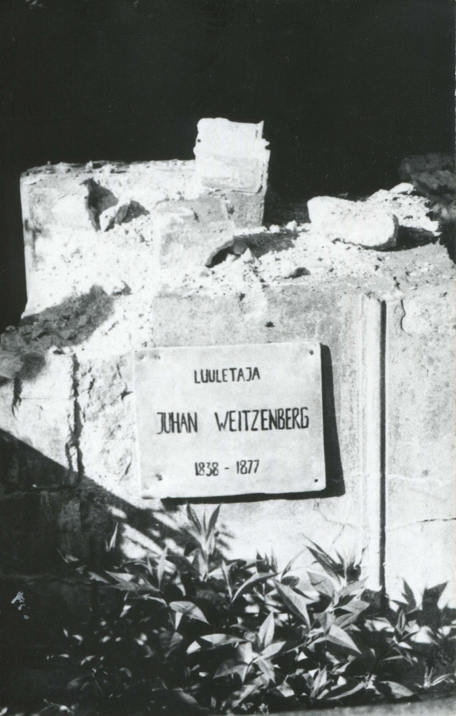 Juhan Weizenbergi samba alus peale purustamist