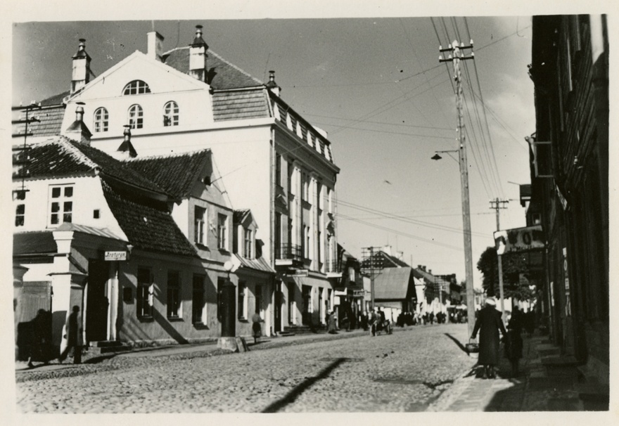 Street view of Pärnu Old Town