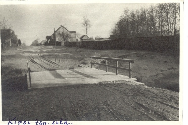 Photo Kirsi Street Bridge in Pärnu city approx. 1950