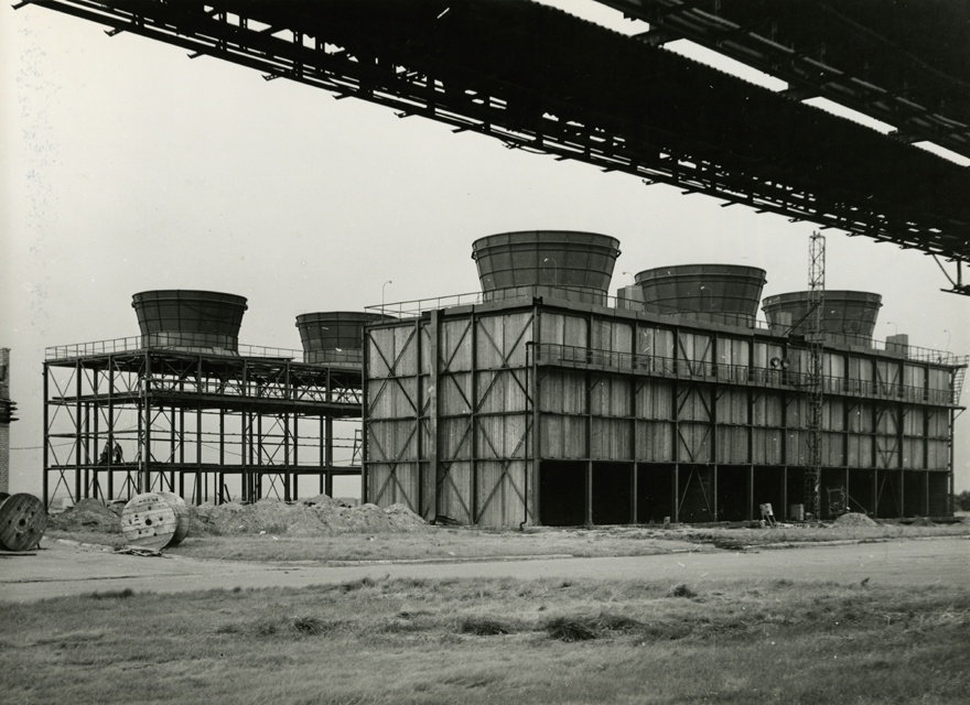 Kohtla-järve mineral fertiliser factory, view of building