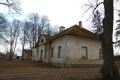 Põdruse post station Lääne-Viru county Haljala municipality Põdruse rephoto