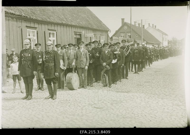Viljandi Free Fire Fire Society Anniversary Train.