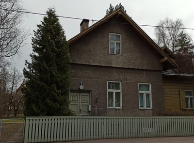 ( wound, Anna) residence in the 1920s in Tartu, Teacher tn.8 rephoto