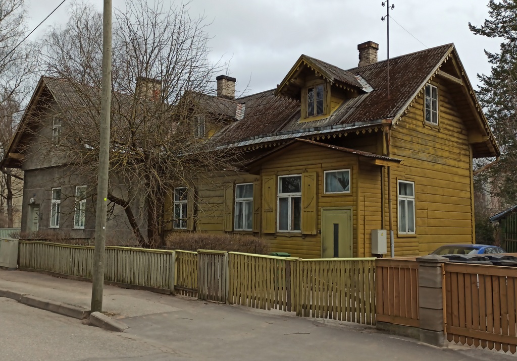 Wound, give a residence in 1920s. In the middle of Tartu Teacher t.8 (indoor room) rephoto