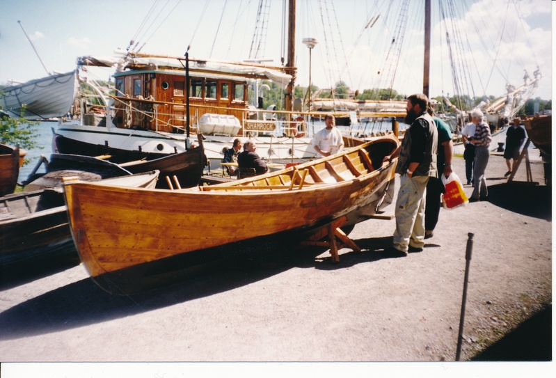 Jorma Fribergi ja Ritva ehitatud paat