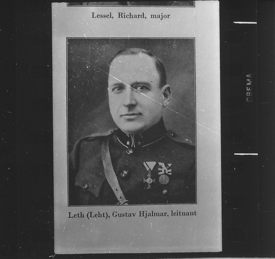 Gustav - Hjalmar Teth (Leht)